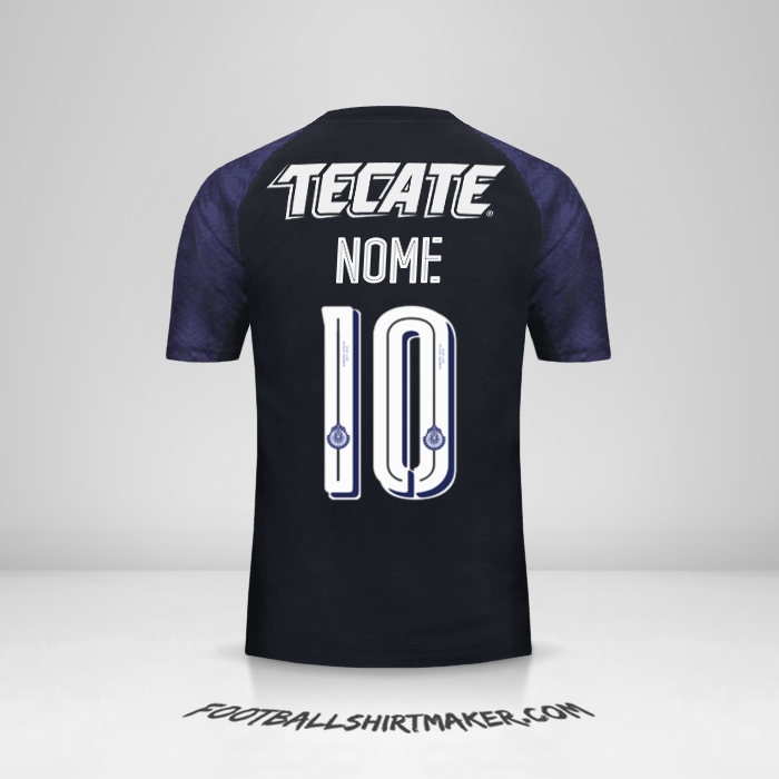 Maglia Guadalajara 2017/18 Seconda -  nome - 10
