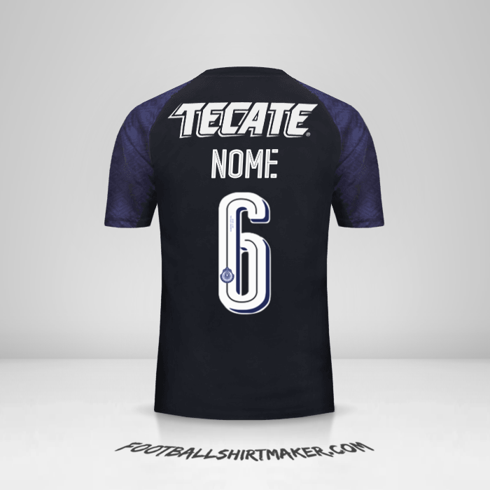 Maglia Guadalajara 2017/18 Seconda -  nome - 6