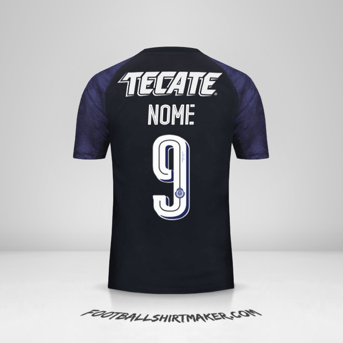Maglia Guadalajara 2017/18 Seconda -  nome - 9