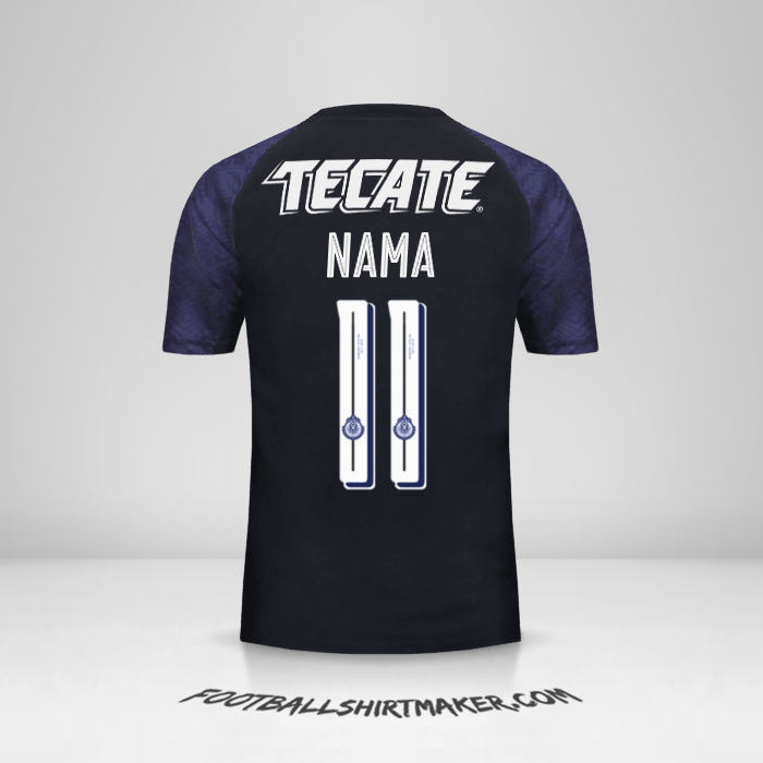 Jersey Guadalajara 2017/18 Alternatif -  nama - 11