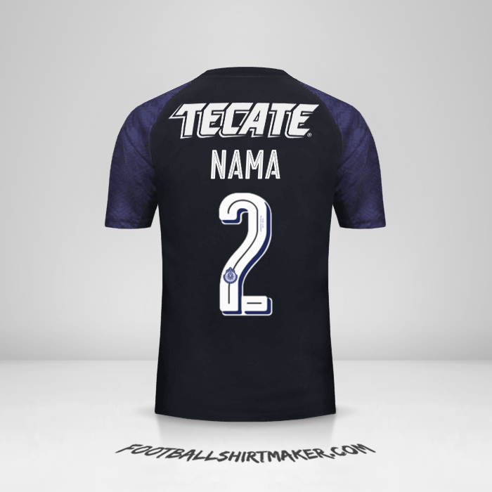Jersey Guadalajara 2017/18 Alternatif -  nama - 2