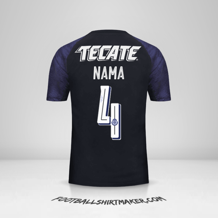 Jersey Guadalajara 2017/18 Alternatif -  nama - 4
