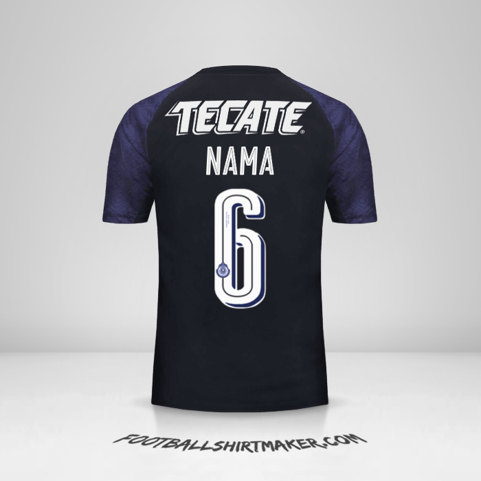 Jersey Guadalajara 2017/18 Alternatif -  nama - 6
