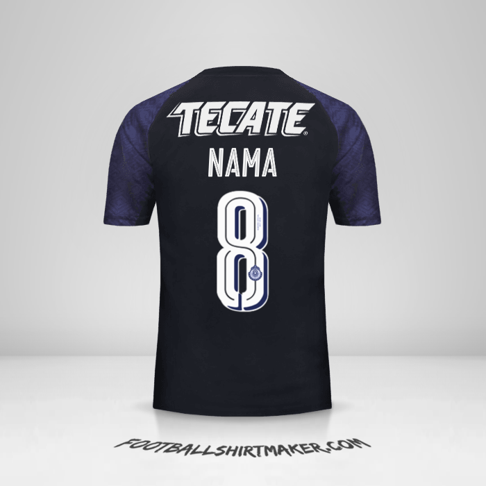 Jersey Guadalajara 2017/18 Alternatif -  nama - 8