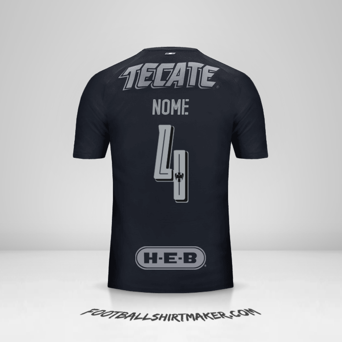 Camisa Monterrey 2017/18 Alternativa -  nome - 4