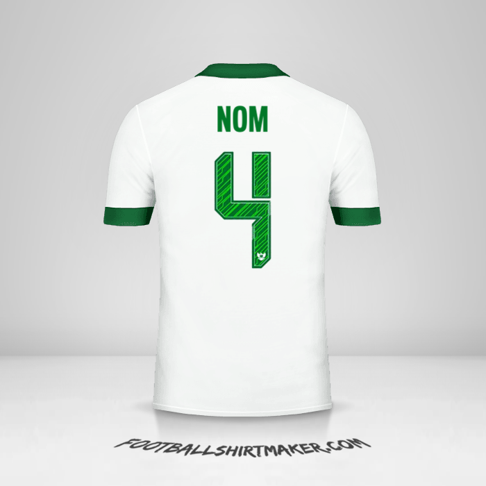 Maillot Indonésie 2016/17 Extérieur -  nom - 4