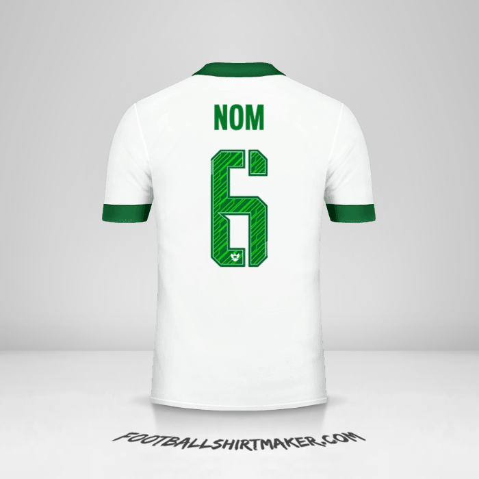 Maillot Indonésie 2016/17 Extérieur -  nom - 6