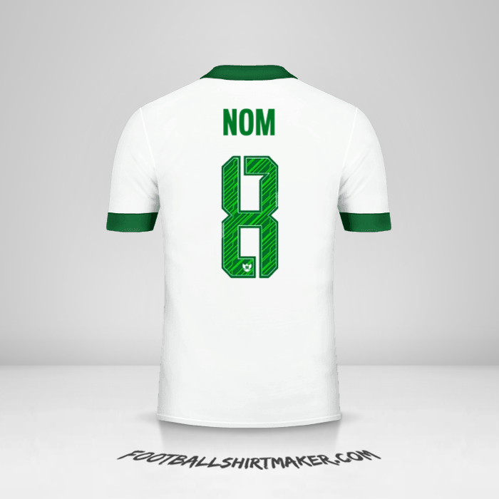 Maillot Indonésie 2016/17 Extérieur -  nom - 8