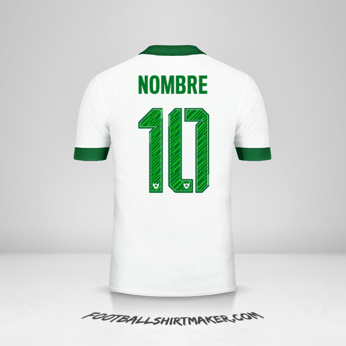 Jersey Indonesia 2016/17 Visita -  nombre - 10