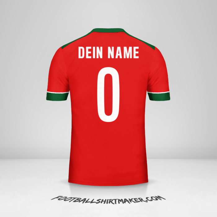 Trikot Indonesien 2014/15 -  dein name - 0