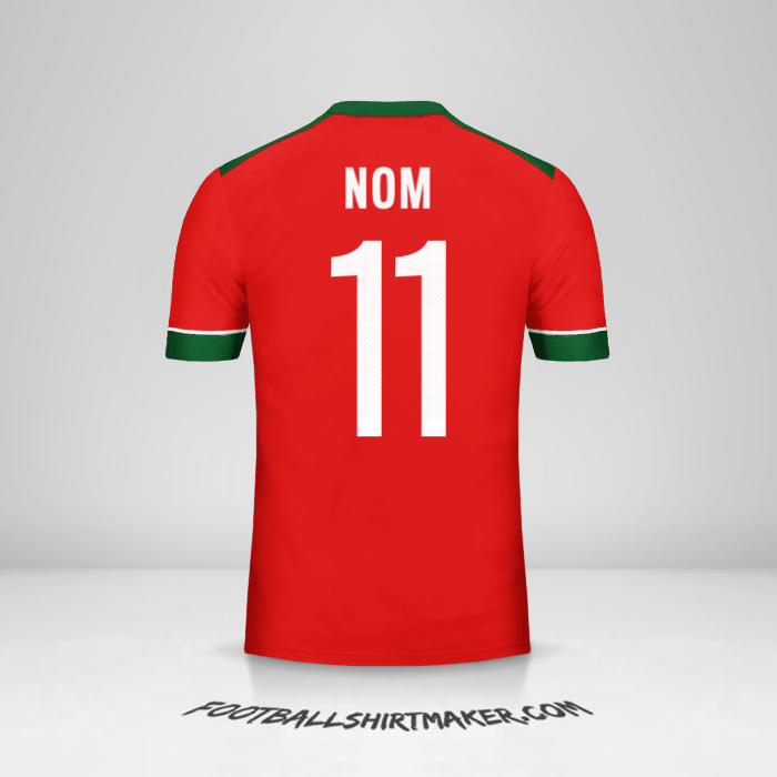 Maillot Indonésie 2014/15 -  nom - 11