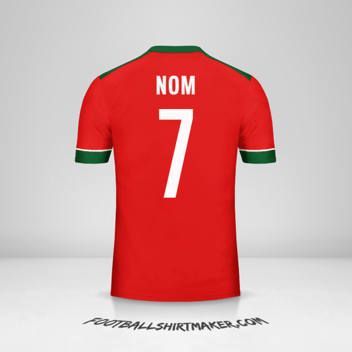 Maillot Indonésie 2014/15 -  nom - 7