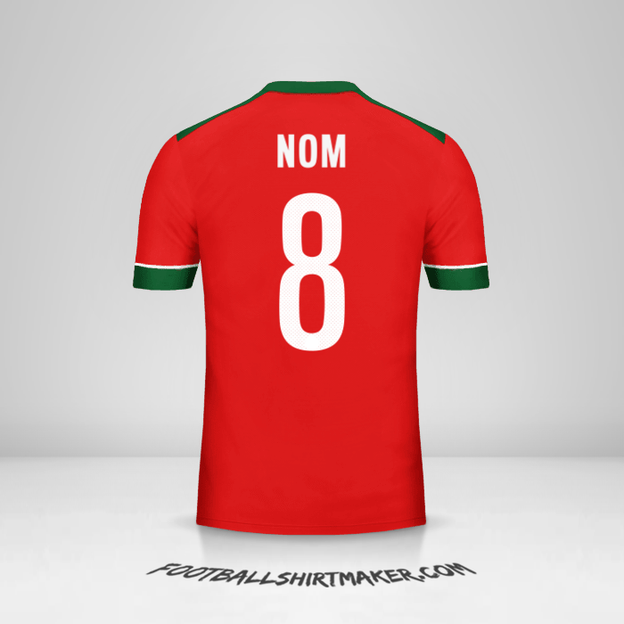 Maillot Indonésie 2014/15 -  nom - 8