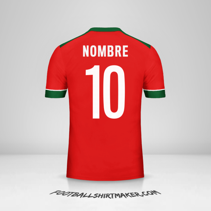 Camiseta Indonesia 2014/15 -  nombre - 10