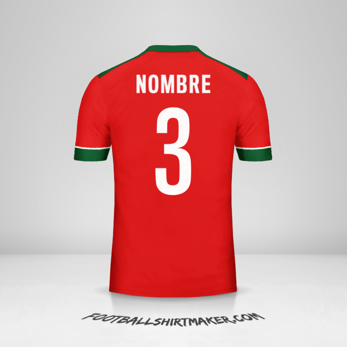 Jersey Indonesia 2014/15 -  nombre - 3