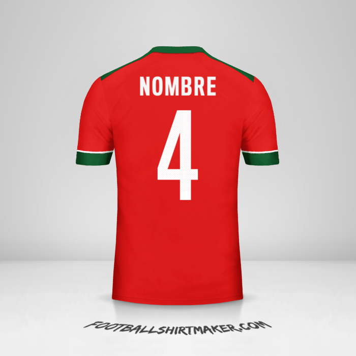Jersey Indonesia 2014/15 -  nombre - 4