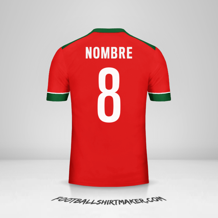 Jersey Indonesia 2014/15 -  nombre - 8