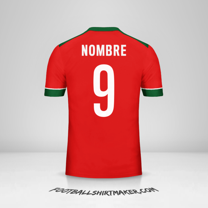 Jersey Indonesia 2014/15 -  nombre - 9