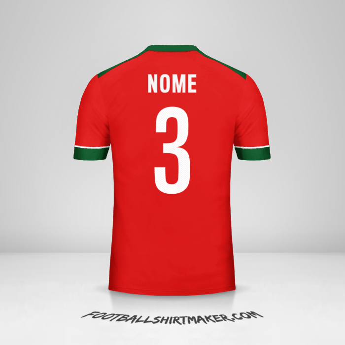 Maglia Indonesia 2014/15 -  nome - 3