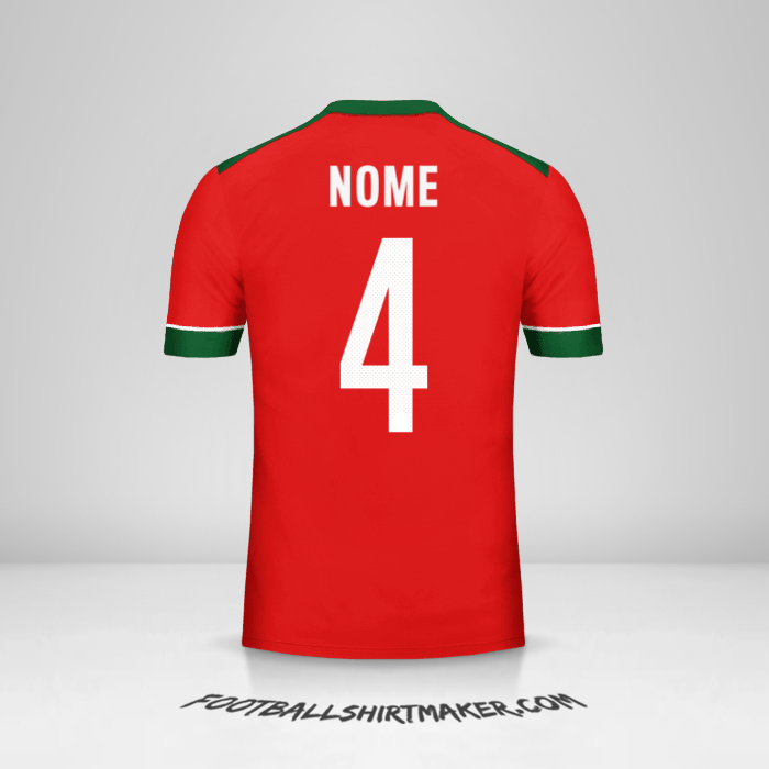 Maglia Indonesia 2014/15 -  nome - 4