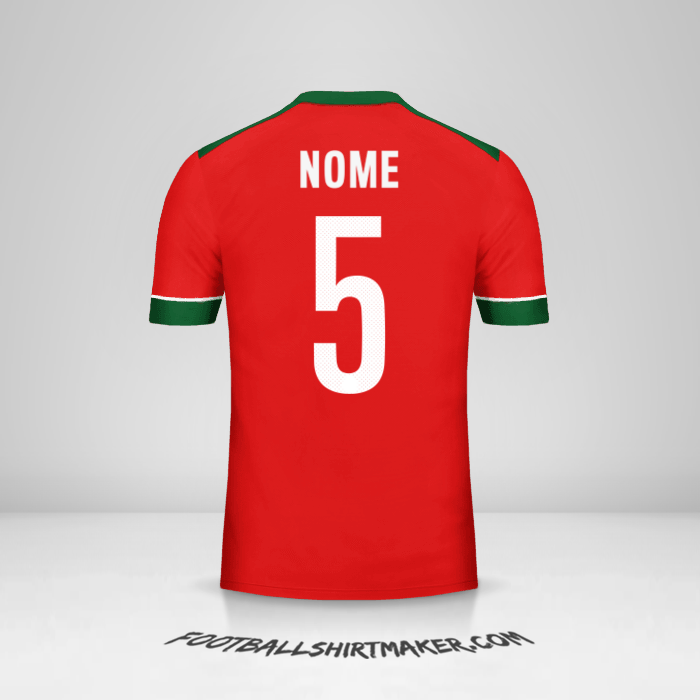 Camisa Indonésia 2014/15 -  nome - 5