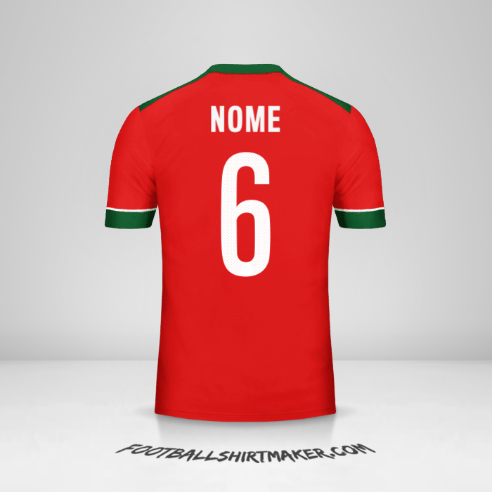 Camisa Indonésia 2014/15 -  nome - 6