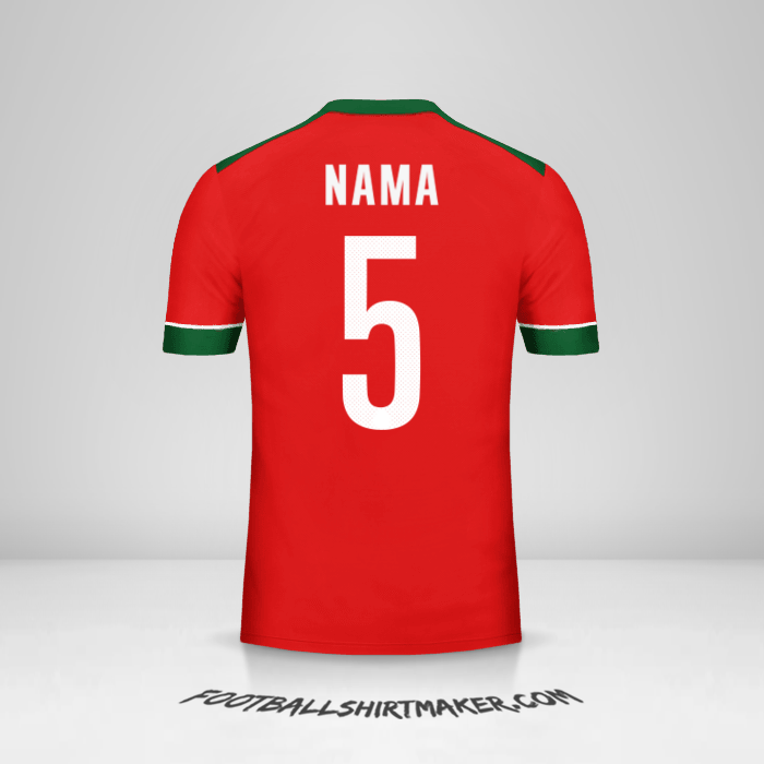 Jersey Indonesia 2014/15 -  nama - 5