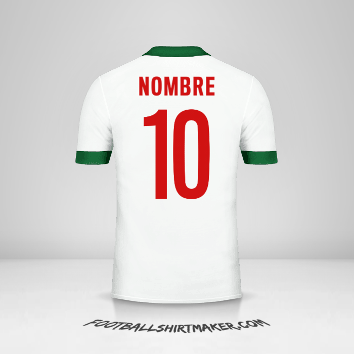 Jersey Indonesia 2014/15 Visita -  nombre - 10