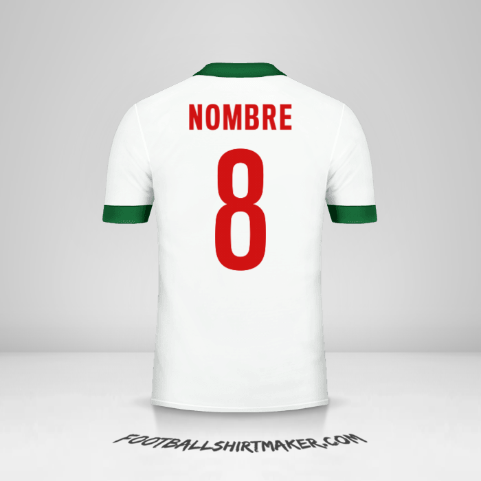 Camiseta Indonesia 2014/15 Visita -  nombre - 8