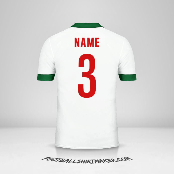 Trikot Indonesien 2014/15 Auswärts -  name - 3