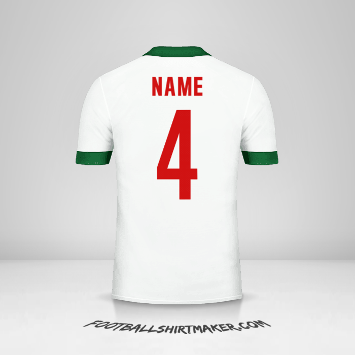 Trikot Indonesien 2014/15 Auswärts -  name - 4