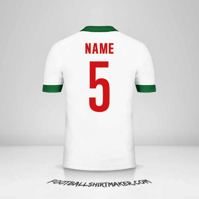 Jersey Indonesia 2014/15 Away -  name - 5