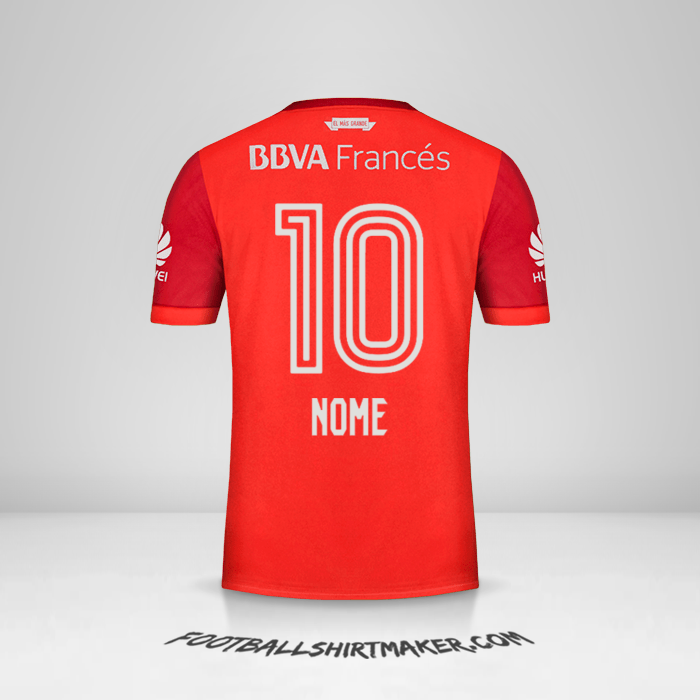 Camisa River Plate 2017/18 Alternativa -  nome - 10