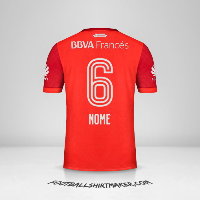 Camisa River Plate 2017/18 Alternativa -  nome - 6