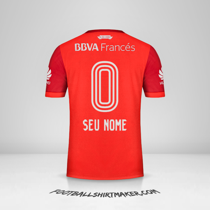 Camisa River Plate 2017/18 II -  seu nome - 0