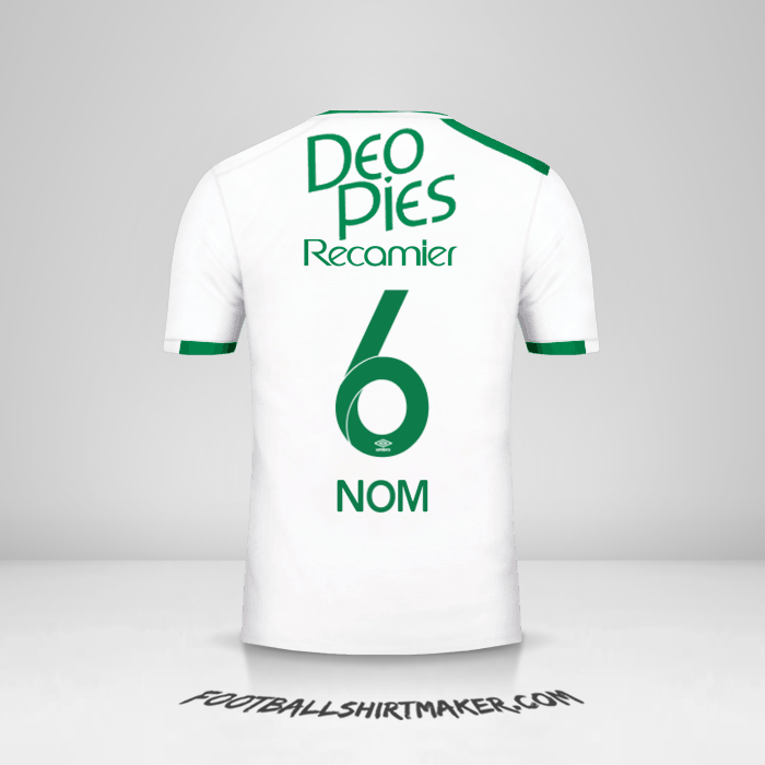 Maillot Deportivo Cali 2017 Extérieur -  nom - 6