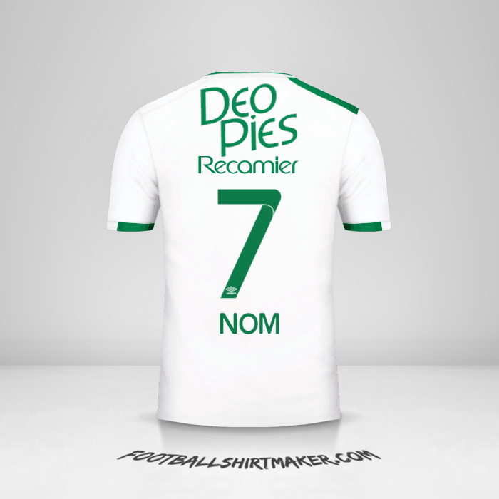 Maillot Deportivo Cali 2017 Extérieur -  nom - 7