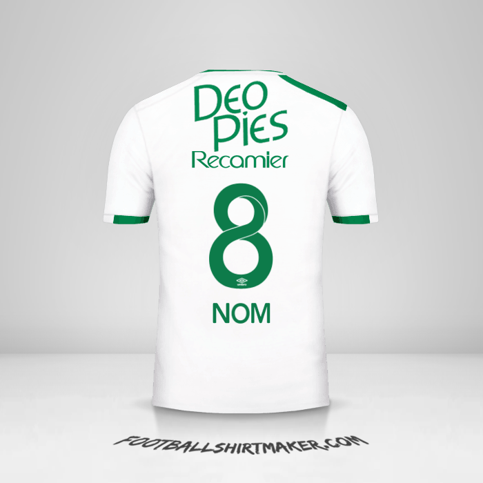 Maillot Deportivo Cali 2017 Extérieur -  nom - 8