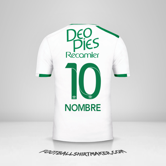Camiseta Deportivo Cali 2017 Visita -  nombre - 10