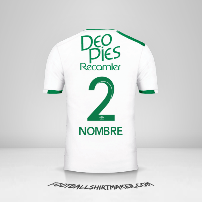 Camiseta Deportivo Cali 2017 Visita -  nombre - 2