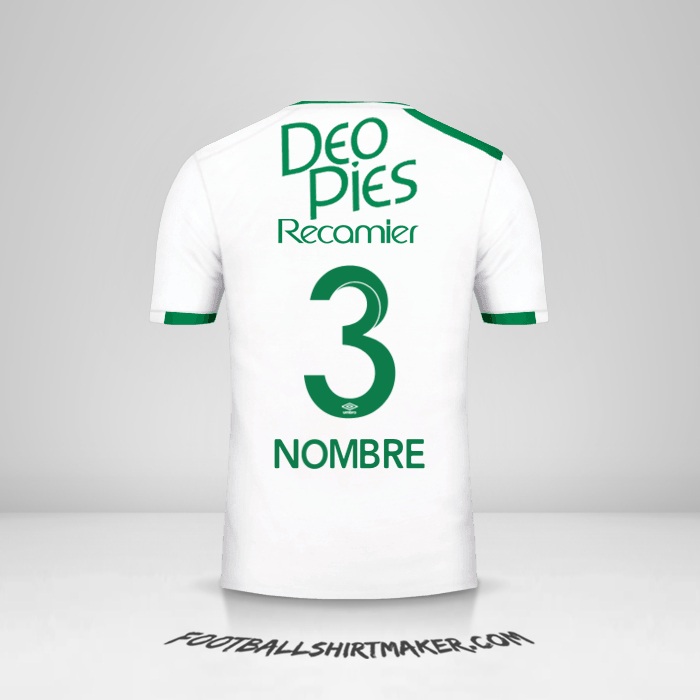 Jersey Deportivo Cali 2017 Visita -  nombre - 3