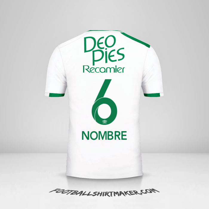 Camiseta Deportivo Cali 2017 Visita -  nombre - 6