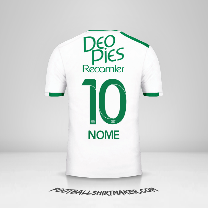 Maglia Deportivo Cali 2017 Seconda -  nome - 10