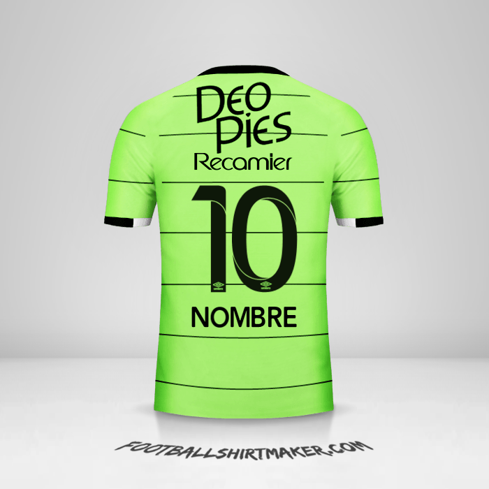 Jersey Deportivo Cali 2017 Tercera -  nombre - 10
