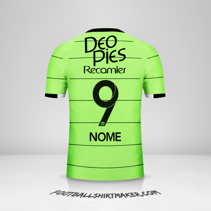 Camisa Deportivo Cali 2017 Terceira -  nome - 9