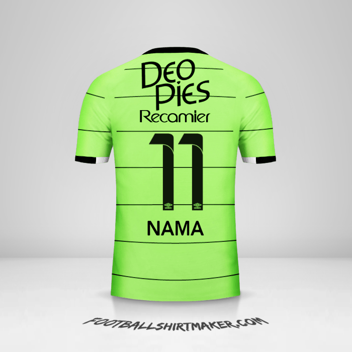 Jersey Deportivo Cali 2017 Ketiga -  nama - 11