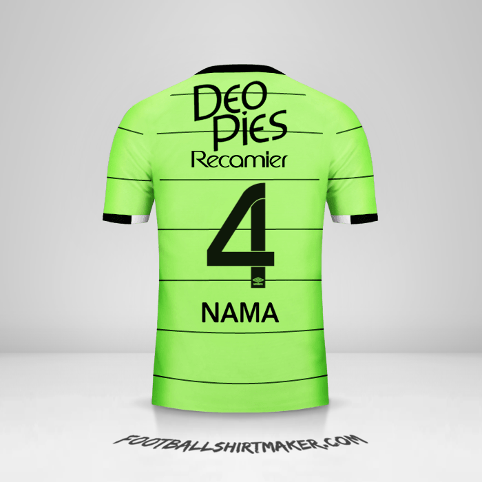 Jersey Deportivo Cali 2017 Ketiga -  nama - 4