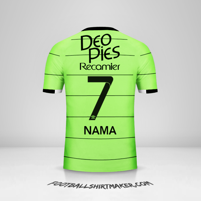 Jersey Deportivo Cali 2017 Ketiga -  nama - 7