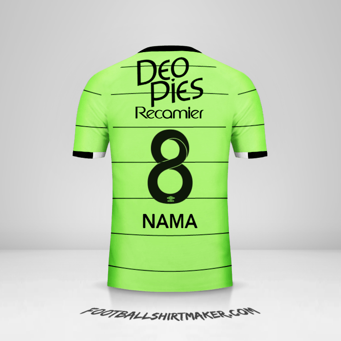 Jersey Deportivo Cali 2017 Ketiga -  nama - 8