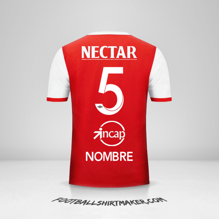 Jersey Independiente Santa Fe 2017 -  nombre - 5